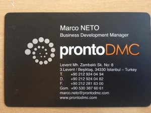 Cartão de Visitas MArco Neto