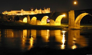 Cité Médiévale Carcassonne vue de nuit 02 crédit photo mairie Carcassonne