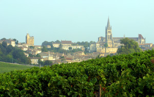 Village et vignoble de Saint-Emilion - vignoble de Bordeaux, Gironde (33).